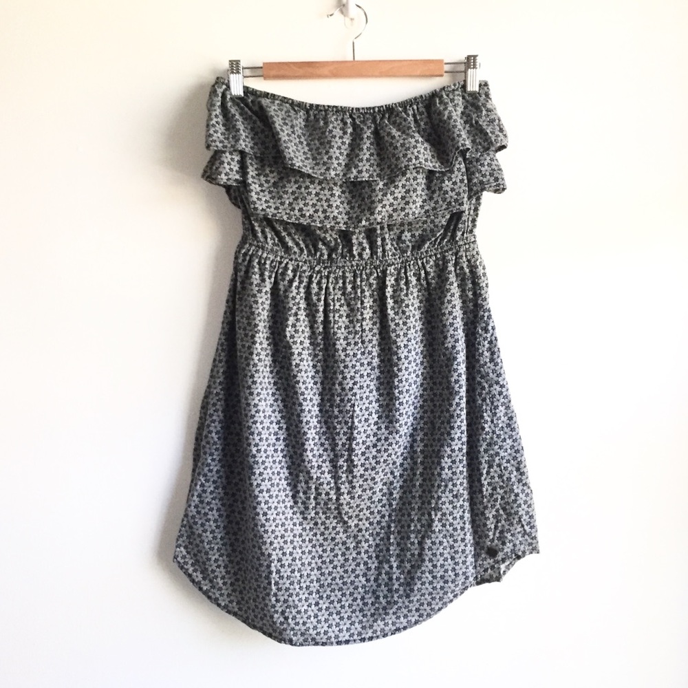 ROXY Ruffle Top Strapless Dress Size XL
